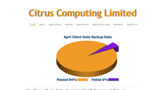 Desktop Screenshot of citruscomputing.co.uk