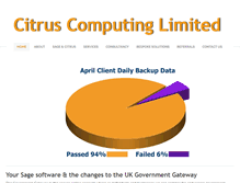 Tablet Screenshot of citruscomputing.co.uk